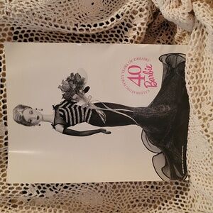 Barbie 40-year anniversary print